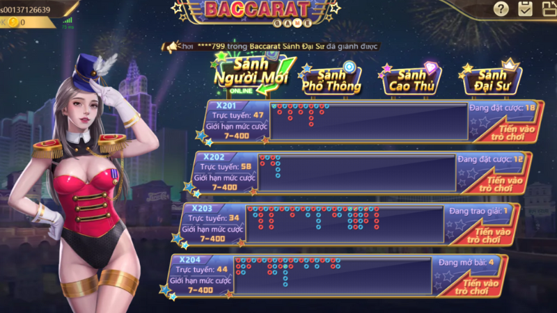 Game bài Baccarat