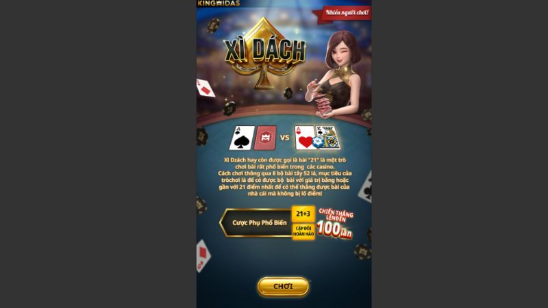 Game bài Blackjack